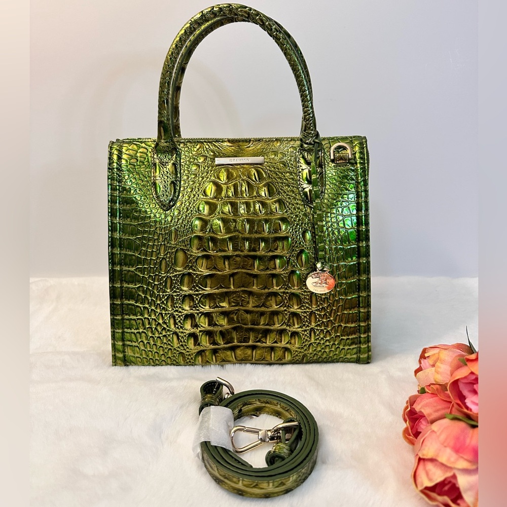 Brahmin small Caroline cacti green Melbourne
